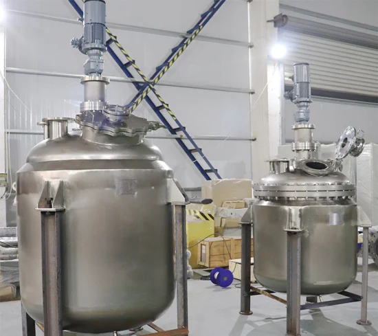 Vacuum Pressure Distillation Vulcanization Jacketed Reactor for Refined Oil