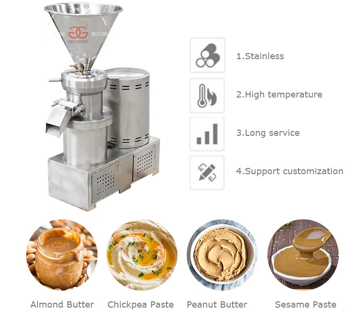 Stainless Steel Commercial Peanut Butter Grinder Making Machine Colloid Mill (GG-JMS130)